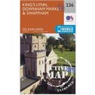 Explorer Active 236 King's Lynn, Downham Market & Swaffham Map With Digital Version, Orange