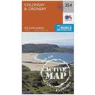 Explorer Active 354 Colonsay & Oronsay Map With Digital Version, Orange
