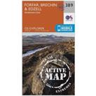 Explorer Active 389 Forfar, Brechin & Edzell Map With Digital Version, Orange