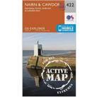 Explorer Active 422 Nairn & Cawdor Map With Digital Version, Orange