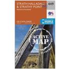Explorer Active 449 Strath Halladale & Strathy Point Map With Digital Version, Orange