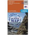 Explorer Active 465 Orkney - Sanday, Eday, North Ronaldsay & Stronsay Map With Digital Version, 