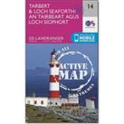 Landranger Active 14 Tarbert & Loch Seaforth Map With Digital Version, Pink