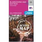 Landranger Active 53 Blairgowrie & Forest of Alyth Map With Digital Version