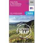 Landranger Active 100 Malton & Pickering, Helmsley & Easingwold Map With Digital Version, Pi