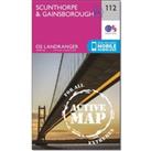 Landranger Active 112 Scunthorpe & Gainsborough Map With Digital Version, Pink