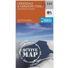 Explorer Active 324 Liddersdale & Kershope Forest Map With Digital Version, Orange