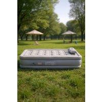 Living and Home Raised Inflatable Bed Mattress Airbed in Grey