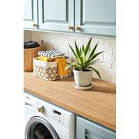 Living and Home Roll of Self-Adhesive Wood Effect Wallpaper 61cm x 300cm in Yellow