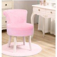 https://www.burton.co.uk/product/living-and-home-modern-plush-upholstered-dressing-table-chair-with-white-legs_p-1190e465-3cd5-49d9-87d0-d7a641310a2a?colour=Pink&size=One%20Size