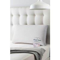 Living and Home Breathable Anti-Collapse Pillow in White