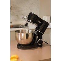 Living and Home 3-in-1 Multi-Function Mixer 8-Quart Household Stand Mixer Cake Baking with 6-Speed Settings in Black