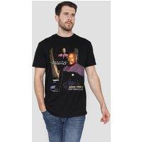 Star Trek Captain Sisko T-Shirt, Black | Size: Medium