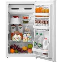 Living and Home 93L Muti-layer Fridge with 3 Removable Glass Shelf in White