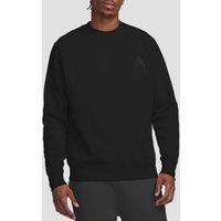 Men Star Trek Darkness Command Logo Crew Sweatshirt, Black | Size: 2X-large