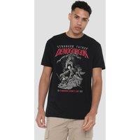Stranger Things Demogorgon Friends Don'T Lie T-Shirt, Black | Size: 5X-Large