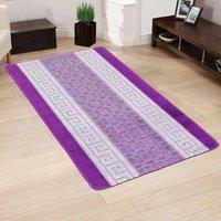 Smart Living Heavy Duty Machine Washable Hallway Kitchen Non Slip Door Mat in Purple | Size: 50cm x 80cm