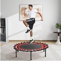 Living and Home 40in Bungee Cords Round Red Trampoline