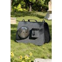 Living and Home Oxford Pet Travel Shoulder Bag in Grey