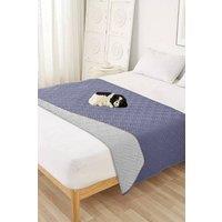 Living and Home Washable Pets Sleeping Mat for Bed, Sofa, Floor in Grey