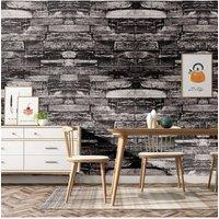 Living and Home 15PCS Self-Adhesive 3D Wall Panels Wallpaper with Brick Effect