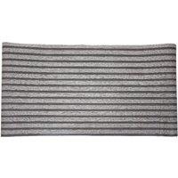 Living and Home 3D Wood-Effect Textured Self-adhesive PVC Wallpaper in Grey