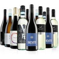 Virgin Wines Italian Customer Favourites Mixed Wine case 12 Bottles (75cl) in White