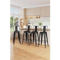 https://www.burton.co.uk/product/living-and-home-4pcs-industrial-style-iron-high-chair-gloss-black-metal-frame-bar-stool_p-fb4b6a3d-2b2d-43df-bd4f-e2b8dd082c7b?colour=Black&size=One%20Size