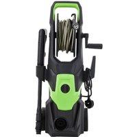 Living and Home 2200W Electric High Pressure Washer Cleaner in Green