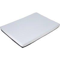 Living and Home Cooling Gel Memory Foam Mattress in White | Size: Double