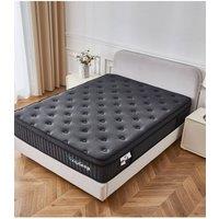 Ezysleep 24cm Onyx Spring Foam Hybrid Mattress - 5 Year Guarantee in Black | Size: Small Single