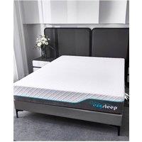 Ezysleep 24cm Astra Foam Hybrid Mattress - 5 Year Guarantee in White | Size: Super King