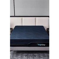 Ezysleep 24cm Memory Foam Support Mattress - 5 Year Warranty in Blue | Size: Double