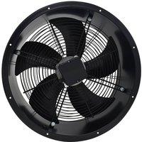 Living and Home Ventilation Wall-Mounted Exhaust Axial Fan 16-inch in Black