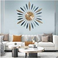 https://www.burton.co.uk/product/living-and-home-55cm-luxury-silent-sunburst-wall-clock-morandi-colour-statement-timepiece_p-4075ab1a-376e-4134-88d0-31eb1370cd58?colour=Gold&size=One%20Size