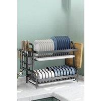 https://www.burton.co.uk/product/living-and-home-2-tier-steel-dish-drainer-rack-drying-storage-rack-kitchenware-shelf-with-kitchen-utensil-holder_p-fdff393f-d3b5-4ec9-90ed-419c1e9042ea?colour=Black&size=One%20Size