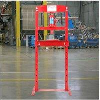 Living and Home 12 Ton Shop Hydraulic Press H-Frame Floor Standing in Red