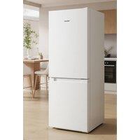 Living and Home 174L Freestanding Tall Fridge Freezer with Door Hinge in White