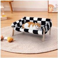 Living and Home Soft and Comfortable Wooden Frame Pet Sofa
