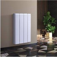 Living and Home 700W Wall Mounted Electric Ceramic Radiator Space Heater White