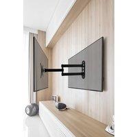 Living and Home Metal TV Monitor Wall Mount Bracket for 10-26in Size in Black