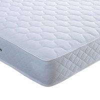 Bedmaster Prince Coil Spring Mattress in White | Size: King