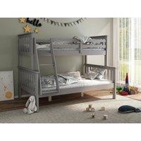 Bedmaster Carra Triple Sleeper Bunk Bed in Grey | Size: Small Double