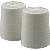 Belleek Living 'Ripple' Salt and Pepper Set in White