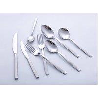 Belleek Living 'Erne' 44 Piece Cutlery Set in Silver