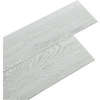 Living and Home 36Pcs PVC Wooden Self-adhesive Laminate Flooring Planks in Grey