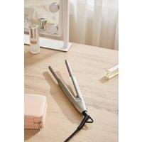Living and Home 2 in 1 Hair Straightener and Curler LCD Temperature Control Dual Voltage Auto Shut Off in Silver