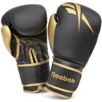 Reebok Boxing Gloves - Black and Gold | Size: 14oz