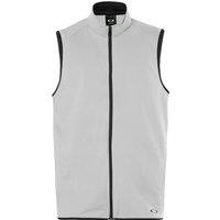 Oakley Men Zip Up Grey Hydrofree Golf Range Vest Gilet | Size: Small