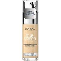 Debenhams True Match Liquid Foundation with SPF and Hyaluronic Acid in 1w | Size: 30ml